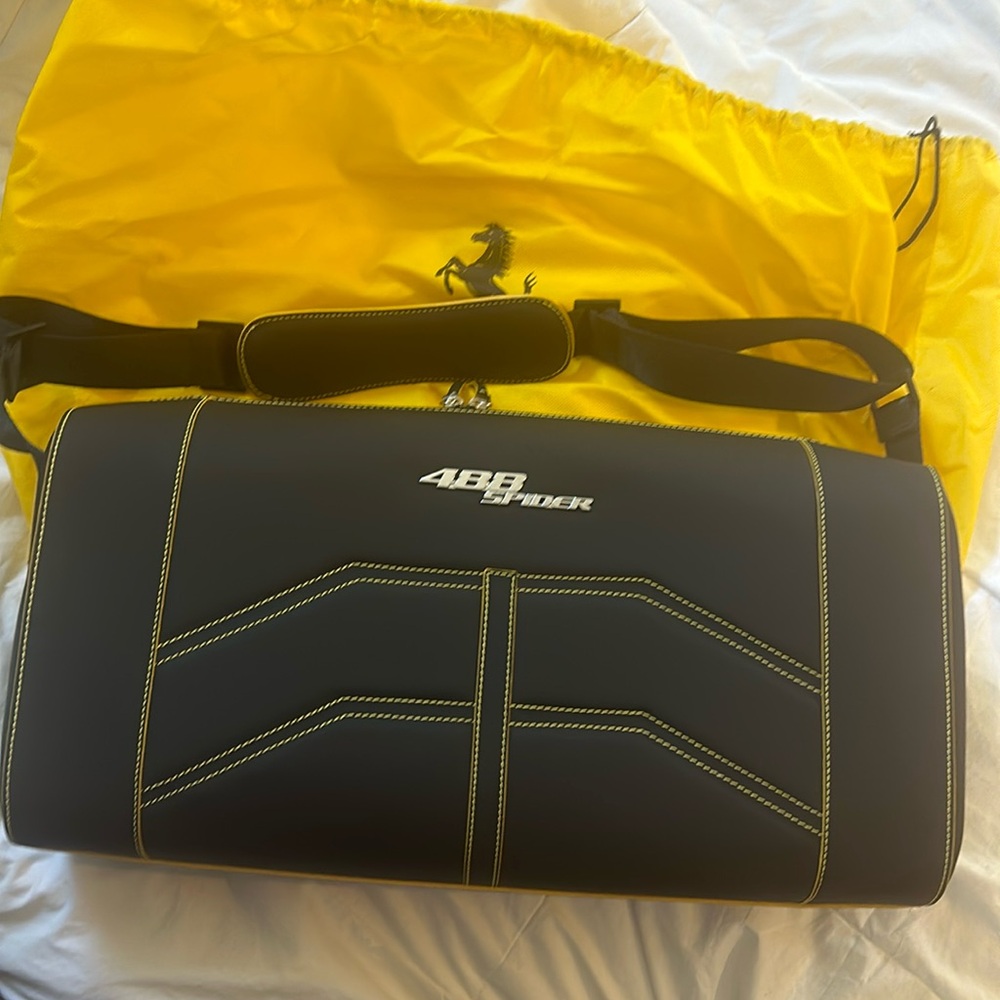 Brand new single 488 Spider luggage bag
